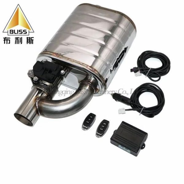 Tuning Exhausted Systems |   Car Exhaust System Modified Vacuum Valve Control Stainless Steel Valve Drum Diameter 51Mm 63Mm 76Mm Automobile Exhaust Pipe