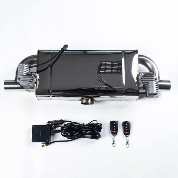 Tuning Exhausted Systems |   Factory 51/63/76mm Universal Turbo Tuning Electric Valvetronic Catback Exhaust Muffler