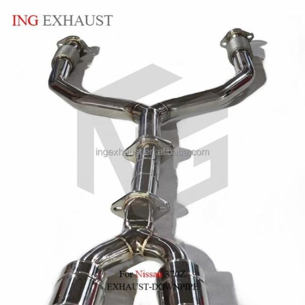 Tuning Exhausted Systems |   ING High Performance Racing Car Exhaust Catback For Nissan 350Z 370Z 2013-2015 3.7 Stainless Steel Exhaust System Pipe Auto Part