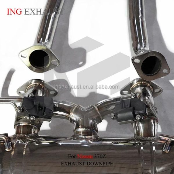 Tuning Exhausted Systems |   ING High Performance Racing Car Exhaust Catback For Nissan 350Z 370Z 2013-2015 3.7 Stainless Steel Exhaust System Pipe Auto Part