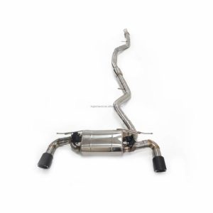 Tuning Exhausted Systems |   ING High Performance Stainless Steel Exhaust Catback For BMW M135i Update M2 With Exhaust Muffler Valve Car Accessories