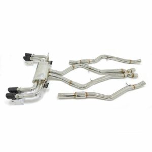 Tuning Exhausted Systems |   ING ss304 Exhaust Catback for BMW X5M X6M F85 F86 S63 4.4t Pipe Tuning Systems Remote Control Valve Product