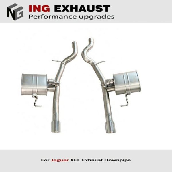 Tuning Exhausted Systems |   ING Stainless Steel Exhaust Catback For Jaguar XE XEL 2014- 2.0T 3.0T With Muffler Valves Exhasut Turning Exhausted System