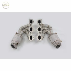 Tuning Exhausted Systems |   Ouchi Stainless Steel Exhaust Manifold for 2020+ Porsche 718 GT4 GTS 4.0L Exhaust Pipe Car Accessories Tuning Exhausted Systems