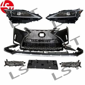 Car Bumpers |   LST factory body kits for 2016-2019 LEXUS RX200T Upgrade 2020 RX300 RX350 RX450H bumper LED headlight