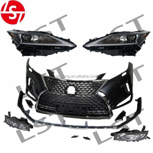 Car Bumpers |   LST factory body kits for 2016-2019 LEXUS RX200T Upgrade 2020 RX300 RX350 RX450H bumper LED headlight