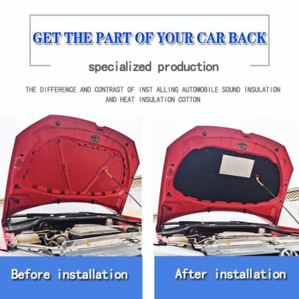 Engine Hoods |   Original quality car engine hood heat insulation cover for Benz B180/220/200/250/260 grade soundproof cotton