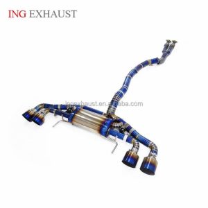 Tuning Exhausted Systems |   ING Exhaust System Titanium Alloy Catback For Nissan 2008-2022 GTR/G-TR R34 R35 3.8t Exhaust Valve Wireless Remote Control