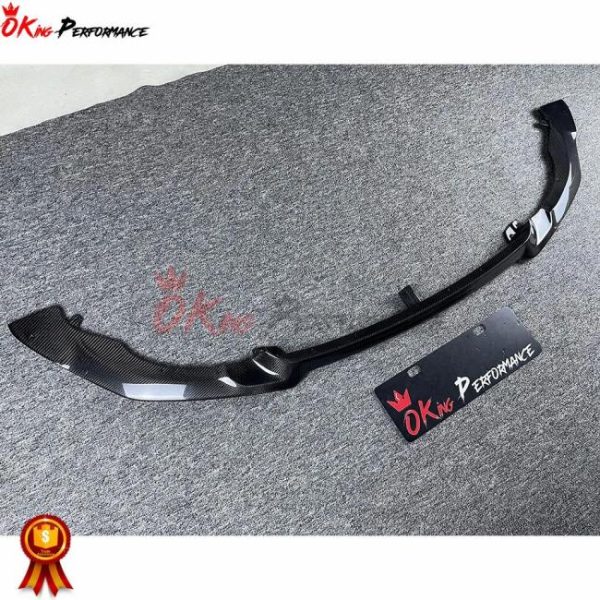 Car Bumpers |   CS Style Carbon Fiber Car Bumper Splitter For BMW F80 F82 F83 M3 M4 Front Lip