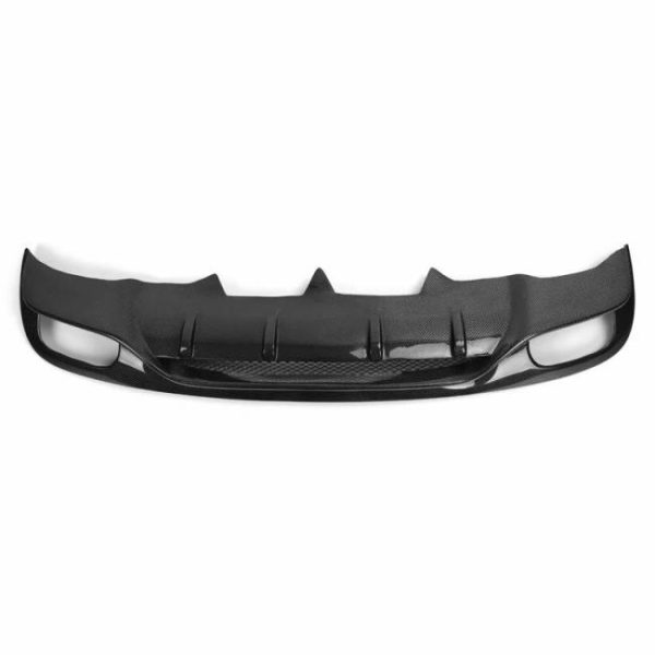 Car Bumpers |   HGD For Audi A4L refitting real carbon fiber rear lip decoration rear spoiler car bumper