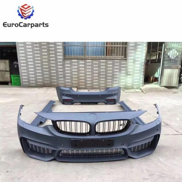 Car Bumpers |   Hot sale 4 Series F32 M4 style body kits for 2013-2018y 440i 430 425 420 428 car bumpers car accessories auto parts