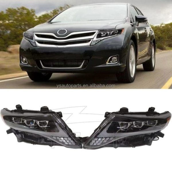 LED Headlights |   Factory price Car accessories LED Head light Headlamp for Venza